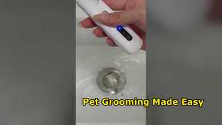 Product Attributes: Waterproof Rechargeable Pet Hair Clipper for Dogs & Cats with Light
